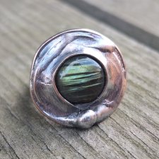 Okrąg - pierścionek regulowany