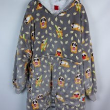 The Oddie gruby szlafrok z polaru oversize / 14+ uniwersalny