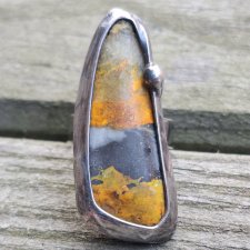 Trzmiel - pierścionek regulowany