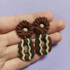 Kolczyki z gliny polimerowej