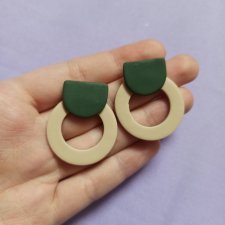 Kolczyki z gliny polimerowej