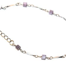 M&S  lawendowe kostki Bransoletka na kostkę