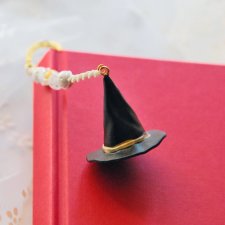 Metalowa zakładka do książki dla czarownicy