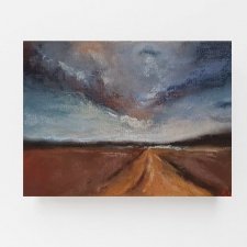 Pejzaż- rysunek pastele