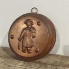 Foremka miedziana do zawieszenia Vintage.