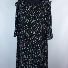 George trapezowa sukienka do kolan groszki 24 / 52