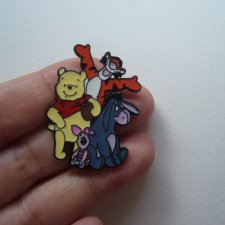 PIN PRZYPINKA BROSZKA KUBUŚ PUCHATEK I PRZYJACIELE
