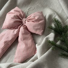 Świąteczna kokarda/ dekoracja