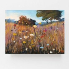 Łąka- rysunek pastele