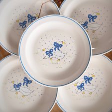 Talerz śniadaniowy gąski