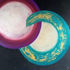 Słońce i Księżyc 80x80 Abstrakcja