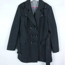 MK szara kurtka z wełną 16 / 42