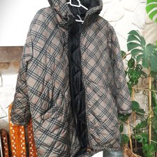 Zimowa w kratę L XL