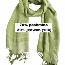 EXCLUSIVE Pashmina scarf silk