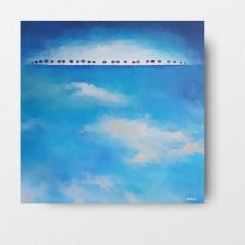 Drzewa-obraz akrylowy 100/100 cm