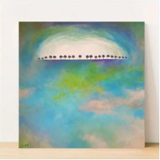 Obraz ręcznie malowany - Drzewa