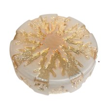 Plafon Eickmeier Leuchten, Hollywood regency Niemcy, lata 70.