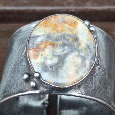 Szalony agat - bransoletka regulowana