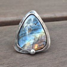 Kolorowy - pierścionek regulowany