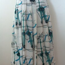 YARELL*-  WZORZYSTA SPÓDNICA