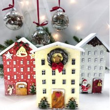 Magia świątecznej atmosfery - domki jak z bajki.