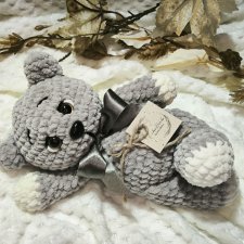 Pluszak Miś na szydełku