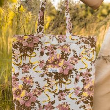 torba w kolorowe kwiaty