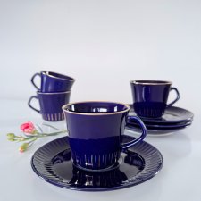 Duo Iga, filiżanka ze spodkiem, ZPS Pruszków, PRL