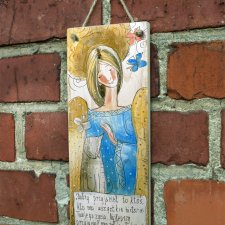 Deseczka z sentencją "Dobry przyjaciel..."