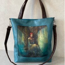 Duża torba na ramię z serii Duchy lasu