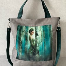 Duża torba na ramię z serii Duchy lasu