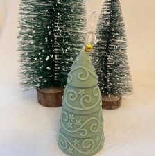 Świeca "Ozdobna choinka"