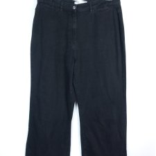 Next straight jeans proste szerokie bawełna konopie 18 / 46