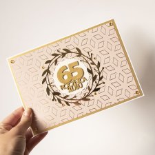 65 rocznica ślubu, żelazne gody, kartka gratulacje