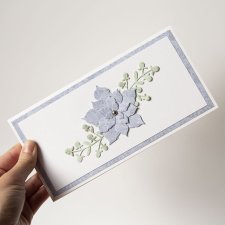 Kartka świąteczna handmade gwiazda betlejemska