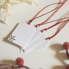 Bileciki świąteczne do prezentów zawieszki