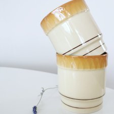 Para kubków barowych Tułowice, PRL