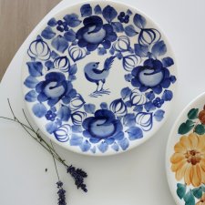 Talerz dekoracyjny ręcznie malowany Włocławek