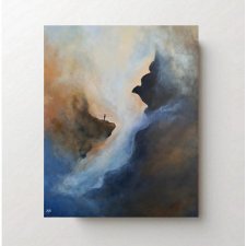 Samotnik-obraz akrylowy 60/50 cm