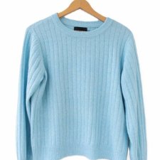 Sweter vintage błękitny PIECES