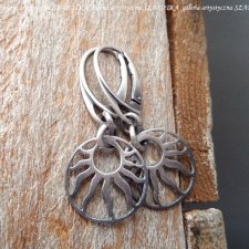 YOU ARE MY SUNSHINE kolczyki ze srebra