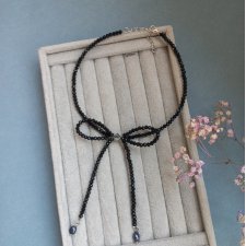 Choker w kształcie kokardki