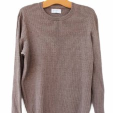 Jakościowy sweter vintage bawełna Mr. Capuchin