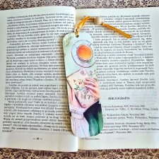 Zakładka do książki - Zaczytana kawoszka 3