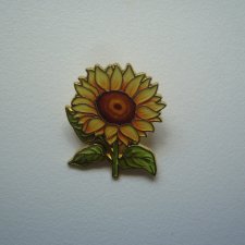 PIN PRZYPINKA BROSZKA SŁONECZNIK