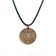 Wisiorek ze starej monety 5 ore - Szwecja