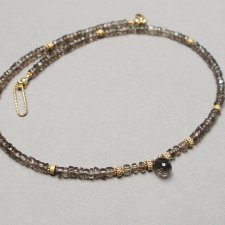 Kwarc dymny vol. 3 - choker /23.10.25/- Szlachetna kolekcja