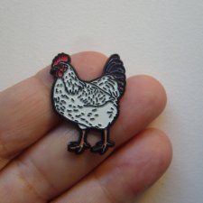 PIN PRZYPINKA BROSZKA KURA