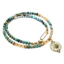 Turkus vol. 42 /choker/ 22.10.25 naszyjnik - Szlachetna kolekcja