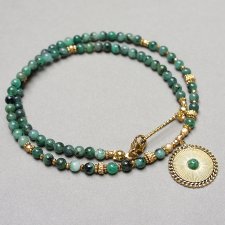 Szmaragdy vol. 11 choker /21.10.25/- Szlachetna kolekcja